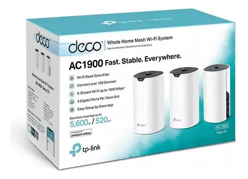 Router Tp-link Deco S7 Doble Banda 3 Pack Gigabit