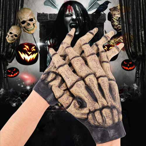 Guantes De Moda Para Fiesta De Halloween