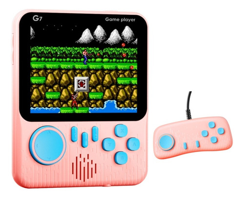 Retro Gamer 600 Juegos Portátil G7  Doble Jugador Nueva