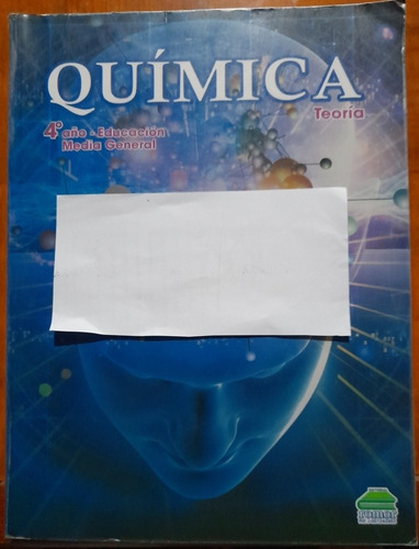 Libro De Química Teoría 4to Año Ed. Romor