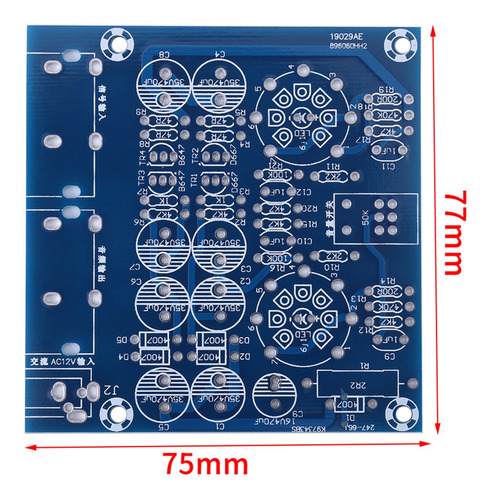 Placa De Amplificador De Tubo De Electrones De Vacío Valve P