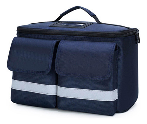 Bolsa De Primeros Auxilios, Estuche Para Azul Oscuro