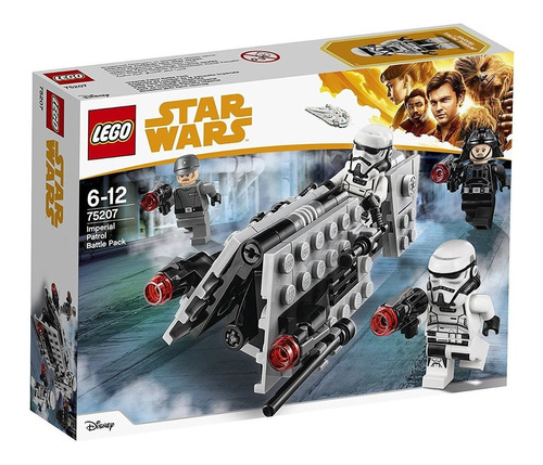 75207 Lego Star Wars - Conjunto De Combate Patrulha Imperial
