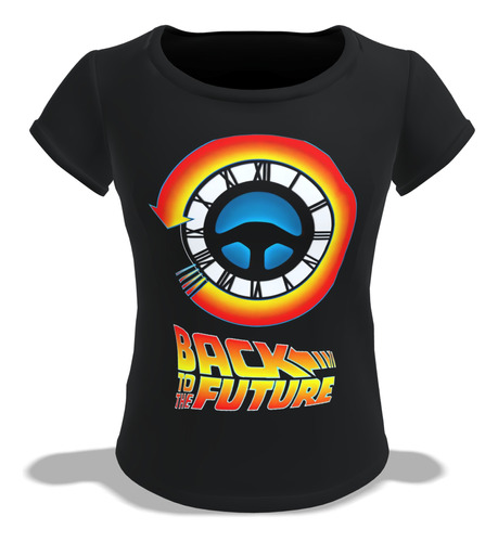 Camiseta Blusa Feminina Geek Filme De Volta Para O Futuro 