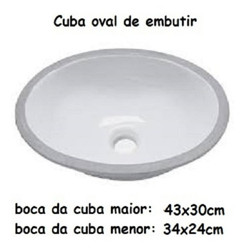 Pia Banheiro Mármore Branco Espírito Santo 60x40cm Acab Reto