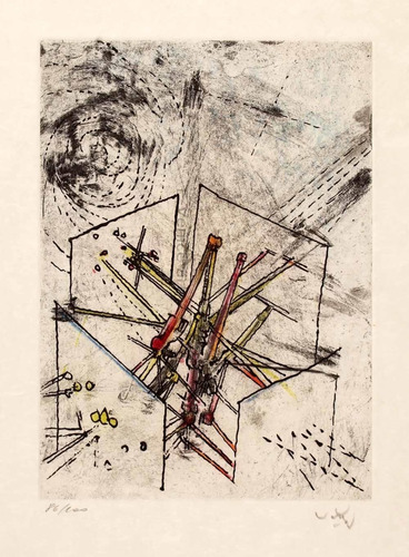 Roberto Matta. Bellos Grabados + Certificado $980.000