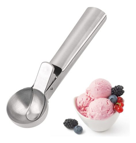 Ice Crema Scoop Stainless Steel Ice Crema Scooper With Trigg