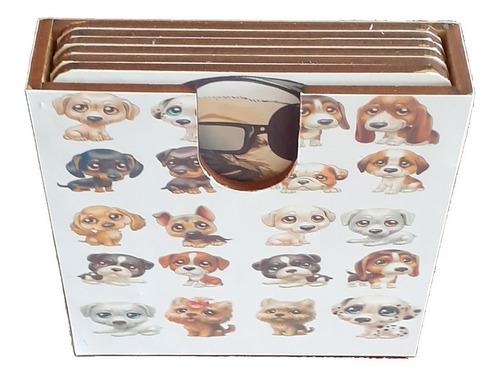 Imagem 4 de 7 de Porta Copos Dogs Happy