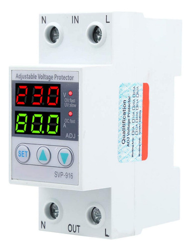 Protector De Voltaje Ajustable 110v Inteligente