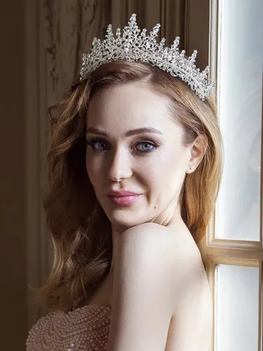 Corona Princesa Niña Mujer Diadema Tiara Para Novia De Boda