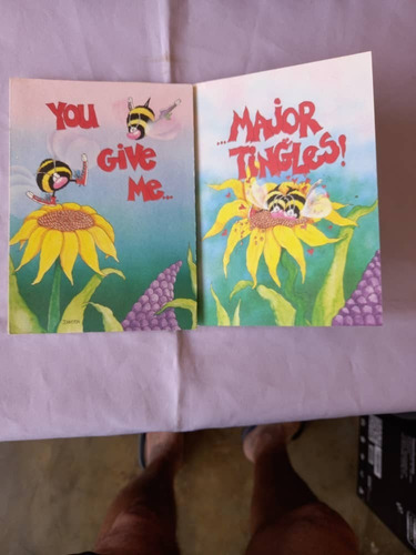 Card Love: You Give Me ... / ... Major Tingles !