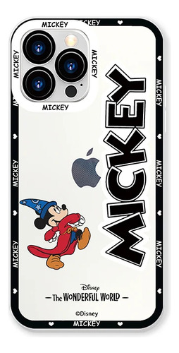 Funda De Teléfono Mickey Cartoon Mouse Para iPhone 14, 13, 1