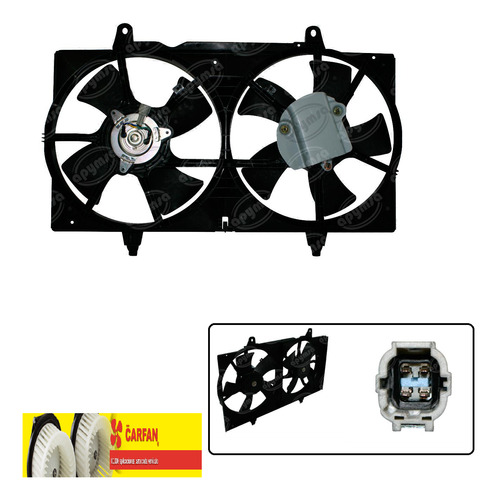 Ventilador Radiador Nissan Altima 6 Cil 3.5l 2002