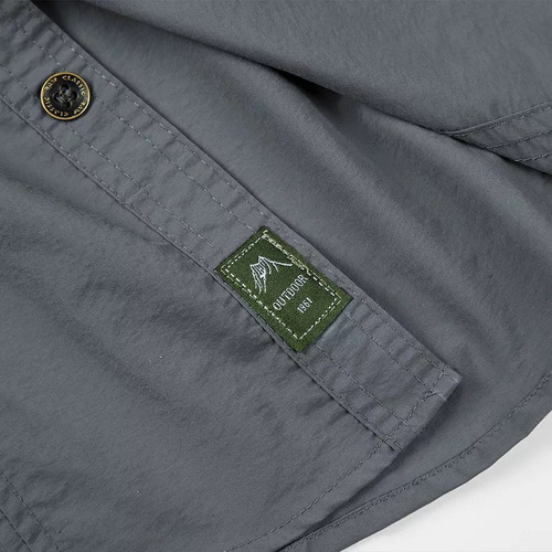 Camisas Masculinas Leve De Secagem Rápida Camisa Tática