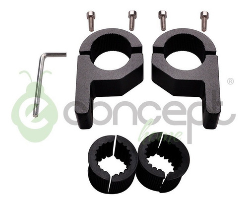 Imagen 3 de 10 de Soporte Universal Para Faro Axiliar Led X 2
