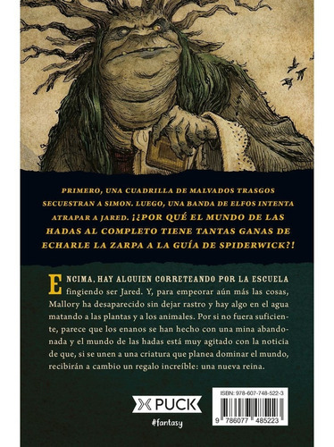Imagen 2 de 2 de Las Cronicas De Spiderwick Volumen 4, De Tony Diterlizzi. Editorial Puck, Tapa Blanda En Español, 2022