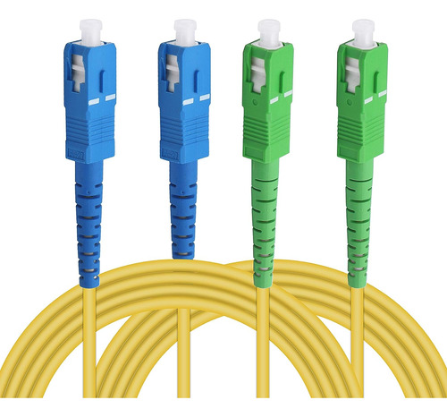 Cable De Conexion De Fibra Optica Sc A Sc Leihong Sc/upc-...