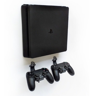 Soporte Base Pared Play Station 4 (ps4) + 2 Sop. Control