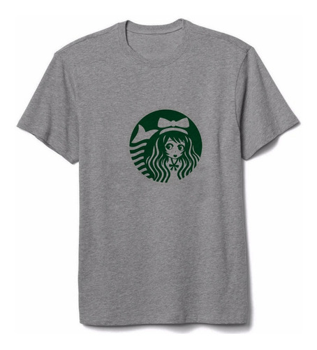 Remera Niño O Adulto Starbuks Logo Aesthetic Anime #a47