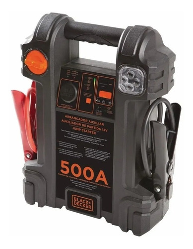 Auxiliar De Partida Black E Decker 500a Js500s 12v Bivolt