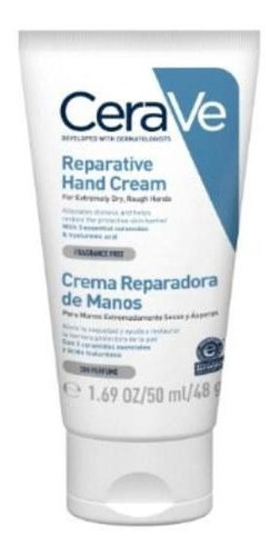Imagen 2 de 12 de Crema De Manos Cerave Reparadora 48ml