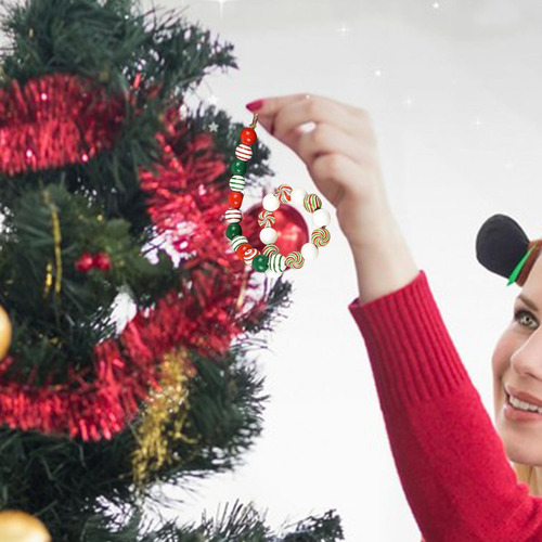 Cuentas De Chicle Navideño 240 Piezas De Cuentas Decorativas
