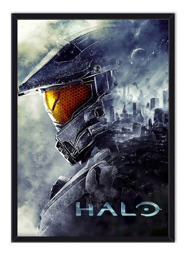 Cuadro Enmarcado - Póster Serie Halo