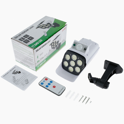 Foco Solar Forma Cámara Control Remoto