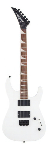 Guitarra Eléctrica Jackson X Series Dinky Dk2x Ht Dinky De Álamo Snow White Brillante Con Diapasón De Laurel