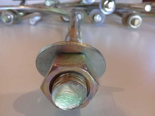 Imagen 3 de 4 de Grampas Ubolt 10 Pulgadas Por 19 Mm O 3/4 Sin Uso