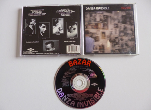 Danza Invisible - Bazar Cd Importado Primera Edición