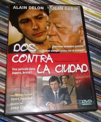 Dos Contra La Ciudad - Alain Delon Jean Gabin Dvd / Kktus