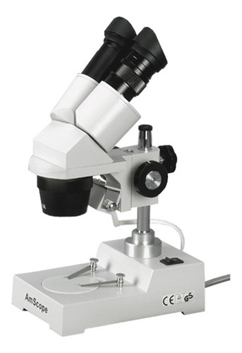 Amscope Microscopio Estéreo Binocular Se304-pz, Oculares W.