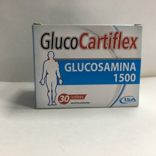 Imagen 1 de 2 de Gluco Cartiflex Glucosamina 1500 30 Sobres