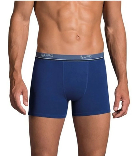 Imagem 7 de 10 de Kit 10 Cuecas Boxer Algodão Lupo 523-088 Promoção Algodão
