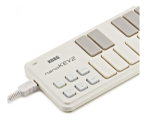 Imagen 4 de 4 de Controlador Midi Korg Nanokey 2 Blanco - B Stock