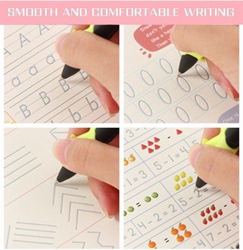 V Set De Cuaderno Caligrafia Sank Magic Copy Book Para Niños