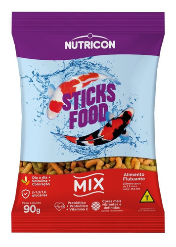 Sticks Food - Mix - 100g