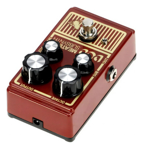Pedal de efectos para guitarra sintetizadora Digitech Dod Meatbox, color rojo