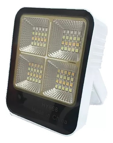 Luces Reflector Solar Portátil Usb Multifuncional Emergencia Carcasa Blanco Luz Blanco