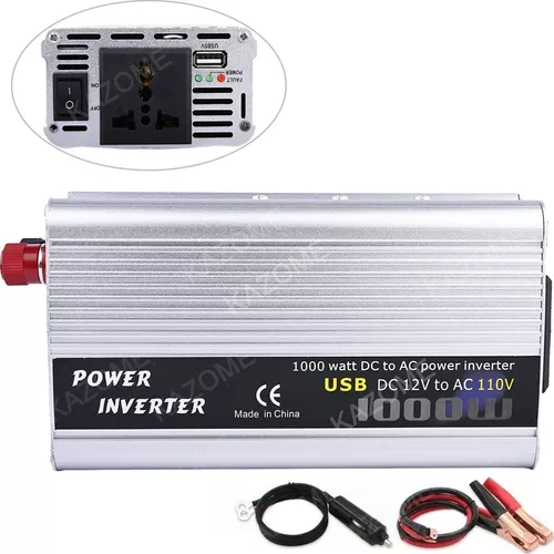 Inversor Panel Solar 1000w Dc 12v A Ac 110v Nobreak Cdp