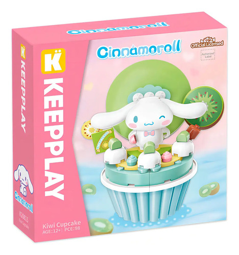 Keepplay Bloco Montar Cinnamoroll Hello Kitty E Amigos +6