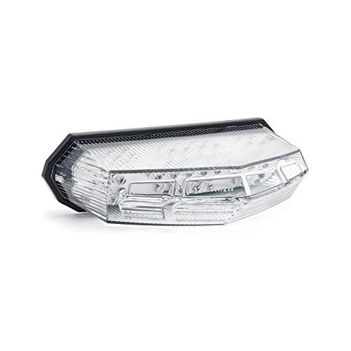 Universal Clear Integrated Motorcycle 25 Led Tail Light...