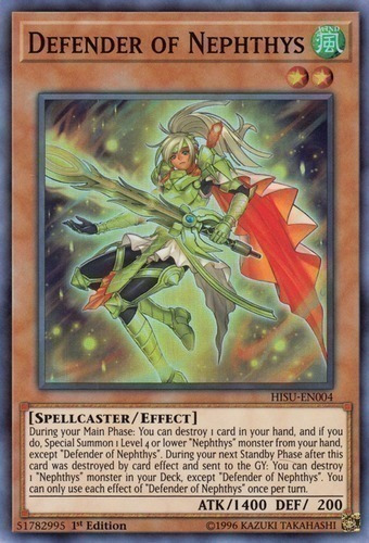 Defender Of Nephthys - Hisu-en003 (yu-gi-oh!)