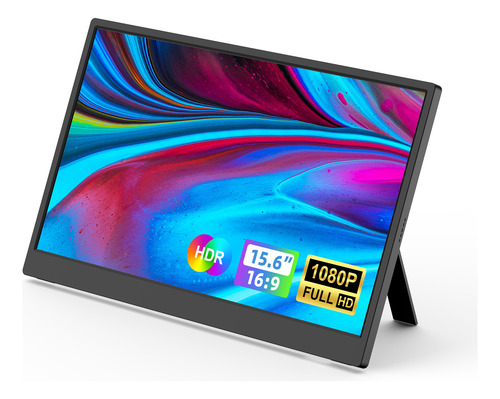 Monitor Game Portátil 15.6 1080p Hdr 100% Rgb Contraste Ips