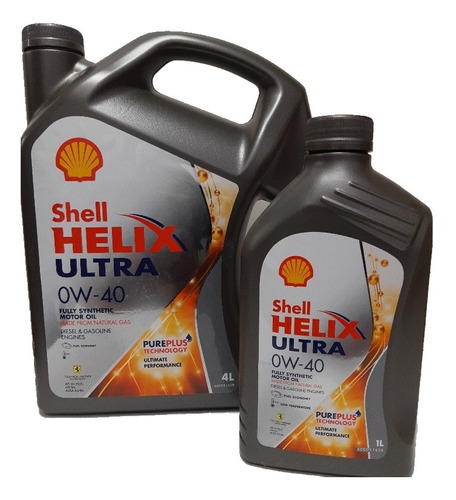 Afinacion 0w40 100% Sintético Shell Helix Ultra Alemán