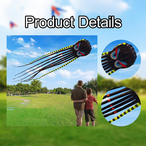 Kite Enorme Sábado Fácil Resistente A La Lágrima Portable
