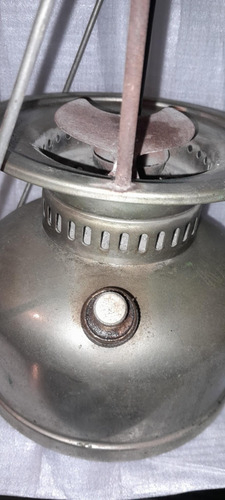 Farol Antiguo Sol De Noche A Kerosene Gris (Usado)