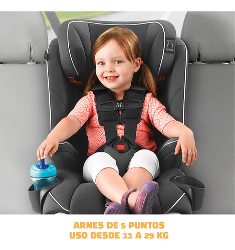 Butaca Con Arnés Chicco Myfit Con Latch Fathom