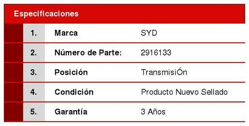 1 Soporte Transmisión Clio 02/10 2916133